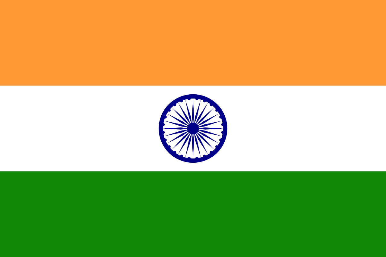 India – Flag & Facts