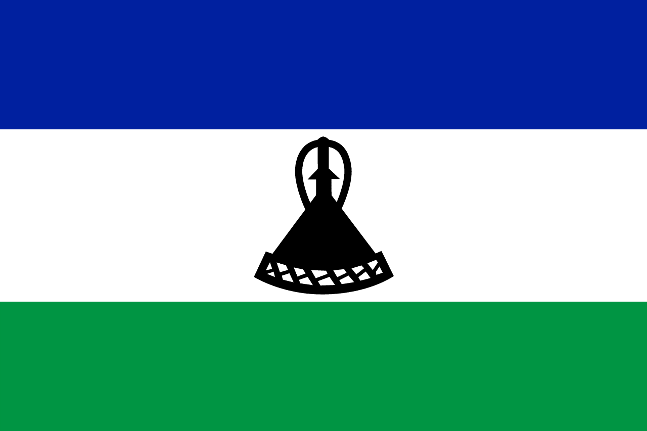 Lesotho – Flag & Facts