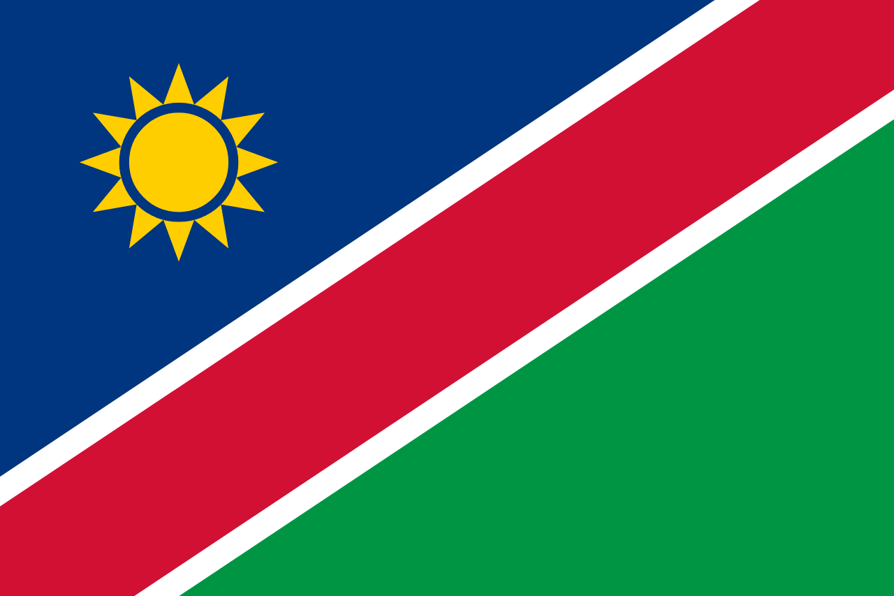 Namibia – Flag & Facts