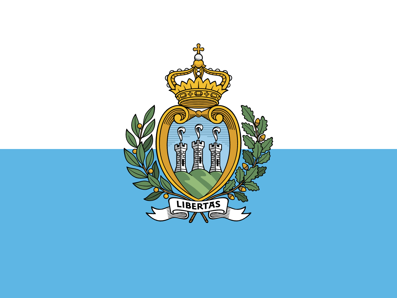 San Marino – Flag & Facts